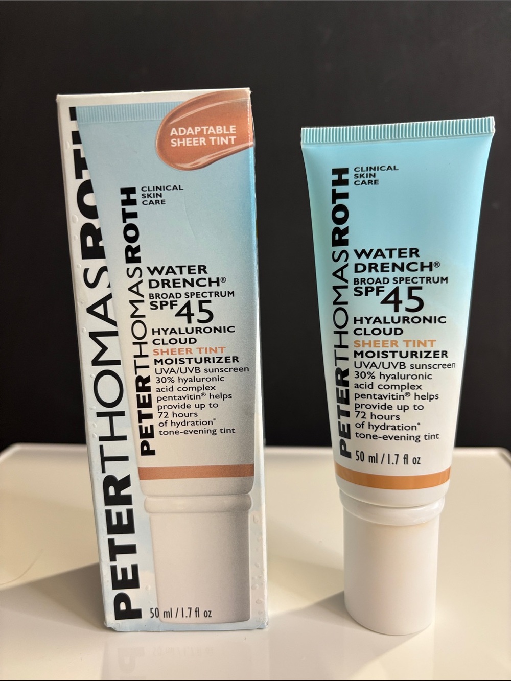 Peter Thomas Roth Water Drench SPF 45 Moisturizer with Sheer Tint